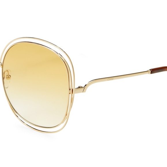 NWT~Chloé~62MM 13106004 Oversized Sunglasses